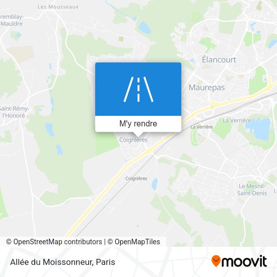 Allée du Moissonneur plan