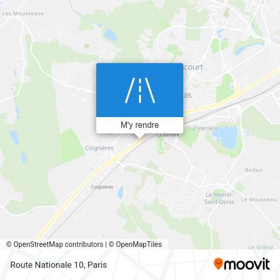 Route Nationale 10 plan