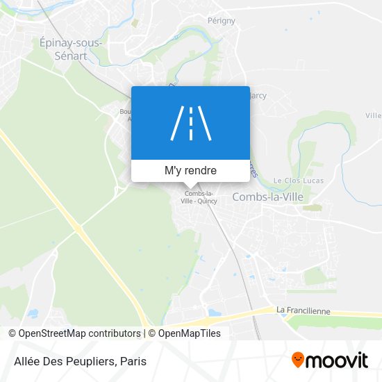Allée Des Peupliers plan