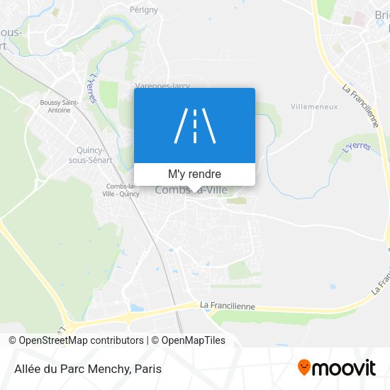Allée du Parc Menchy plan