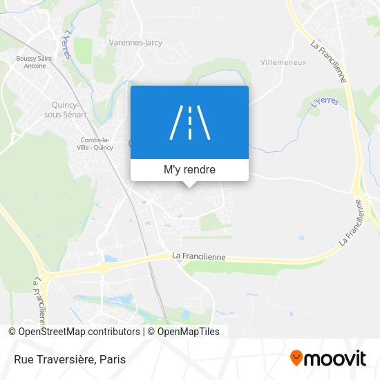 Rue Traversière plan