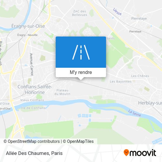 Allée Des Chaumes plan