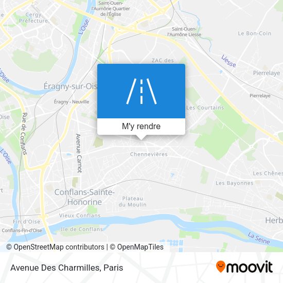 Avenue Des Charmilles plan