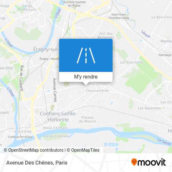 Avenue Des Chênes plan