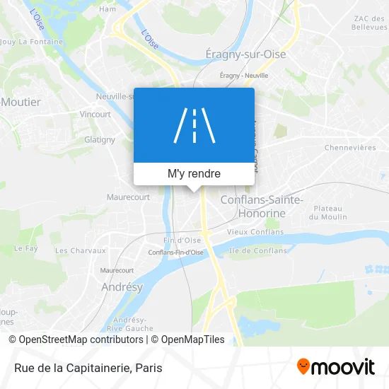 Rue de la Capitainerie plan