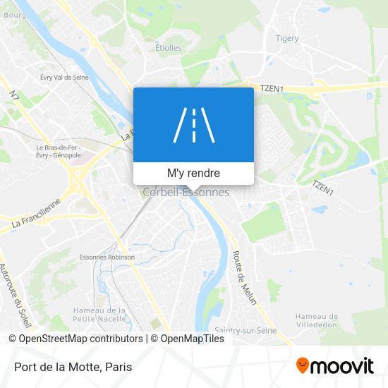 Port de la Motte plan