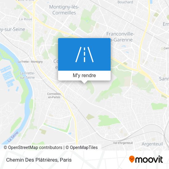 Chemin Des Plâtrières plan