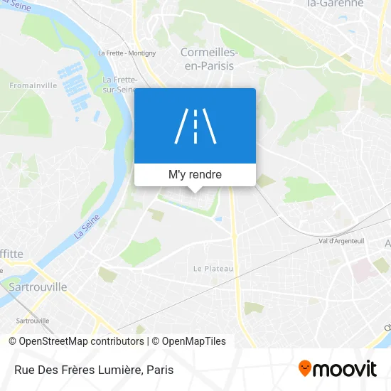 Rue Des Frères Lumière plan