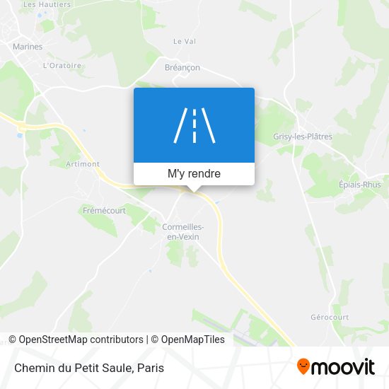 Chemin du Petit Saule plan