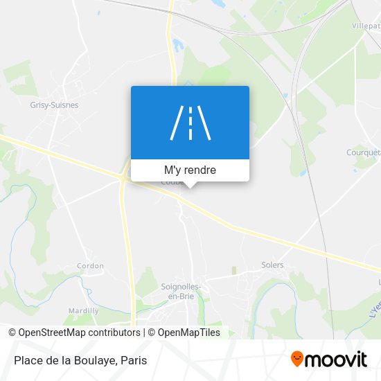 Place de la Boulaye plan