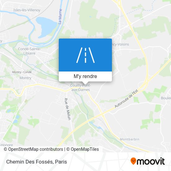Chemin Des Fossés plan