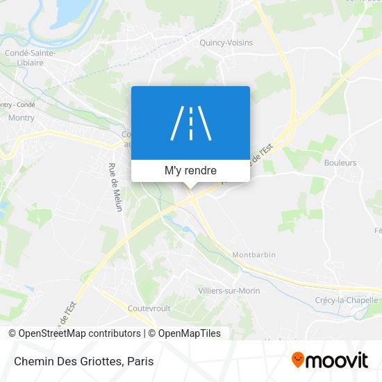 Chemin Des Griottes plan