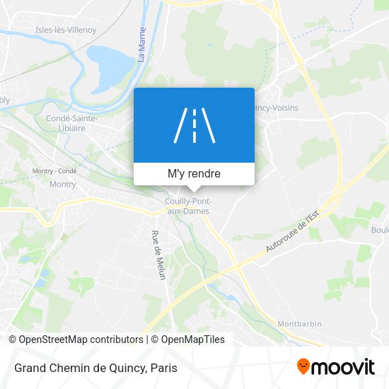 Grand Chemin de Quincy plan