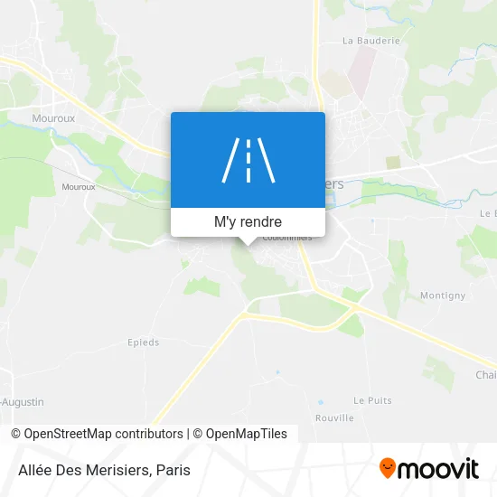 Allée Des Merisiers plan