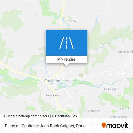 Place du Capitaine Jean Roch Coignet plan