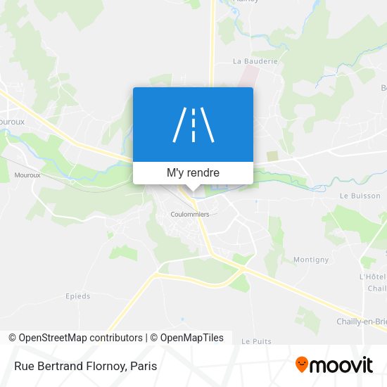 Rue Bertrand Flornoy plan