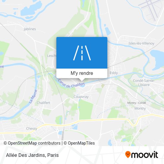 Allée Des Jardins plan