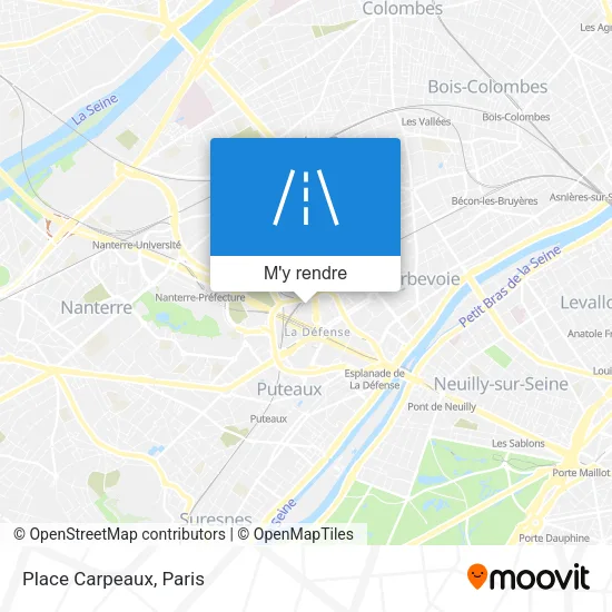 Place Carpeaux plan