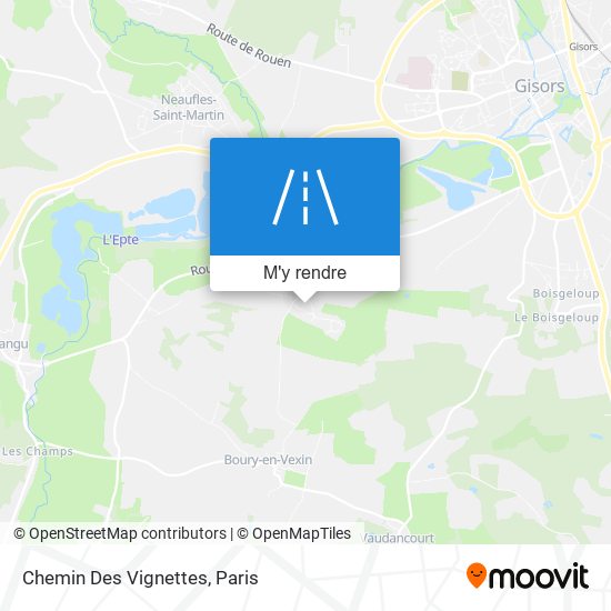 Chemin Des Vignettes plan