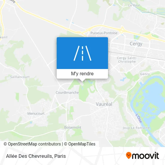 Allée Des Chevreuils plan