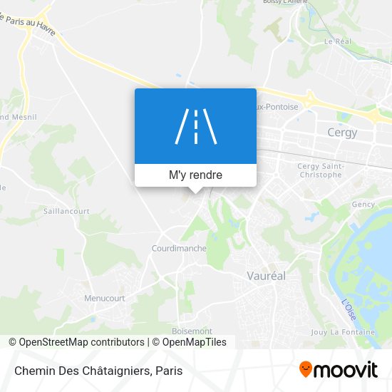 Chemin Des Châtaigniers plan