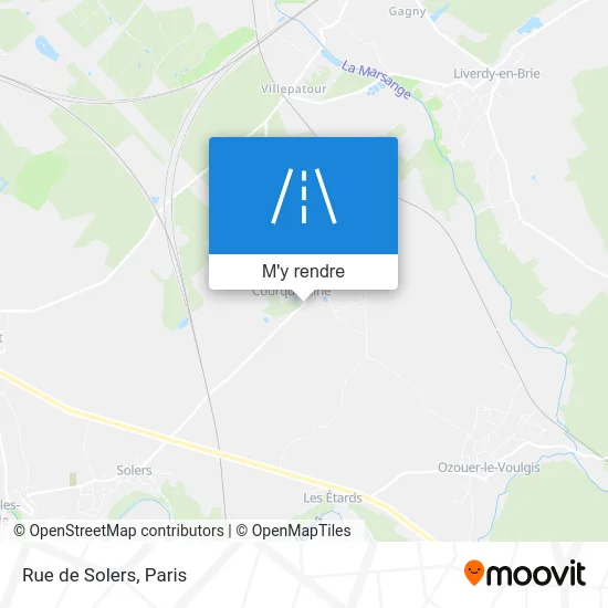 Rue de Solers plan