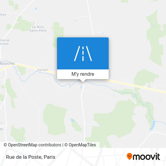 Rue de la Poste plan