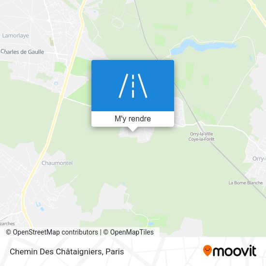 Chemin Des Châtaigniers plan