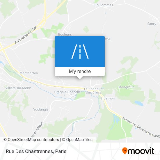 Rue Des Chantrennes plan