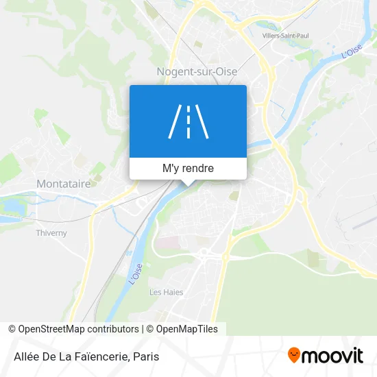 Allée De La Faïencerie plan
