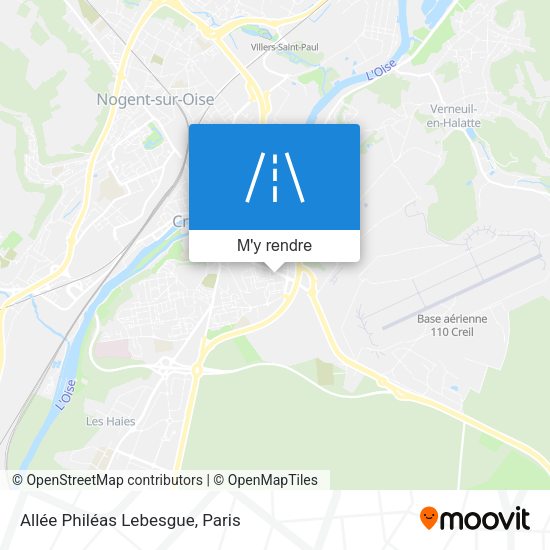 Allée Philéas Lebesgue plan