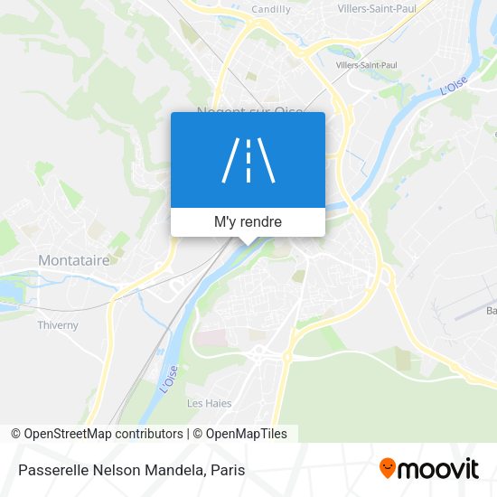 Passerelle Nelson Mandela plan