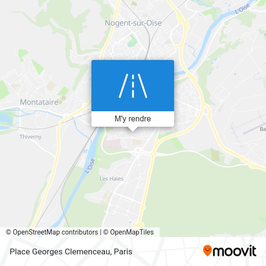 Place Georges Clemenceau plan