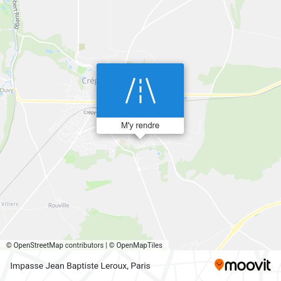 Impasse Jean Baptiste Leroux plan