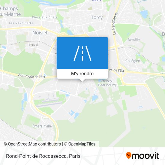 Rond-Point de Roccasecca plan