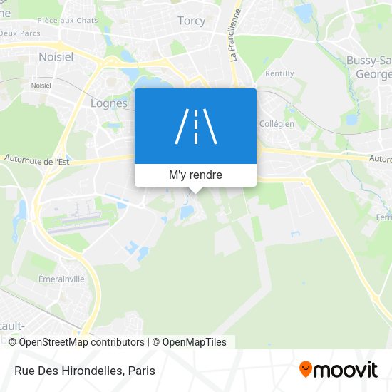 Rue Des Hirondelles plan