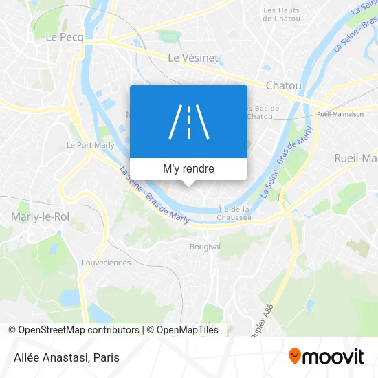 Allée Anastasi plan