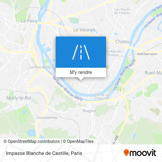 Impasse Blanche de Castille plan