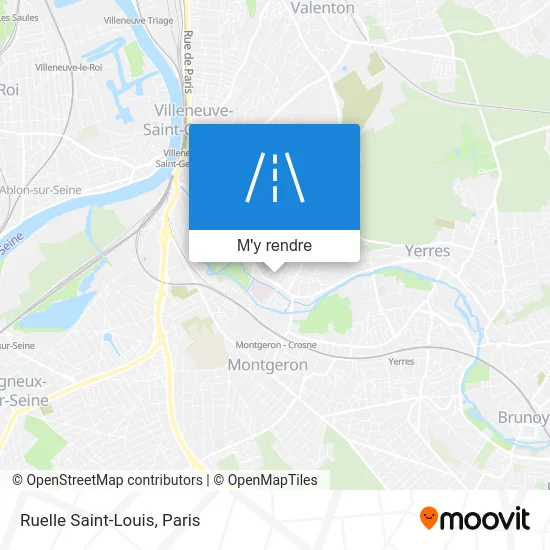 Ruelle Saint-Louis plan