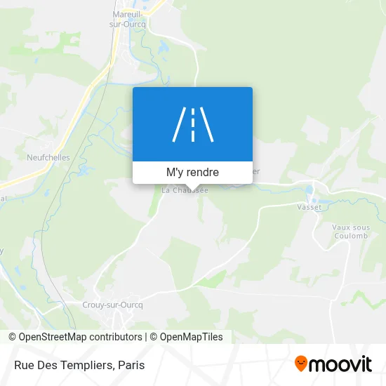 Rue Des Templiers plan