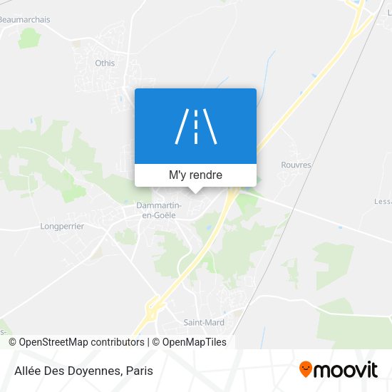 Allée Des Doyennes plan