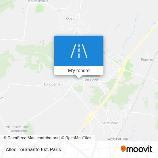 Allée Tournante Est plan