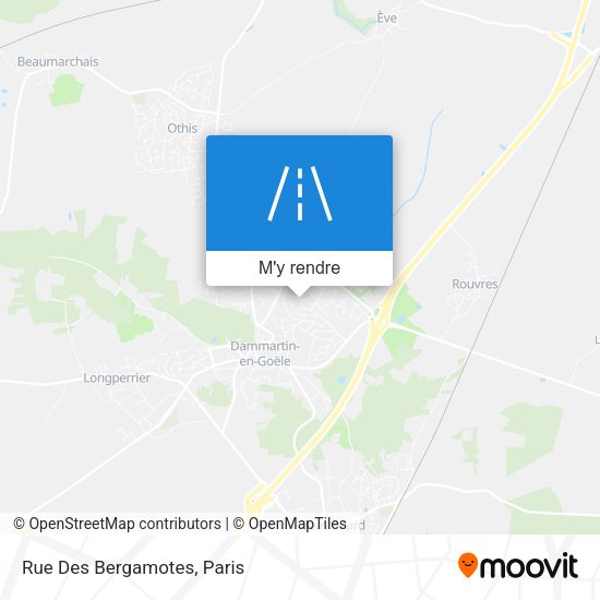 Rue Des Bergamotes plan