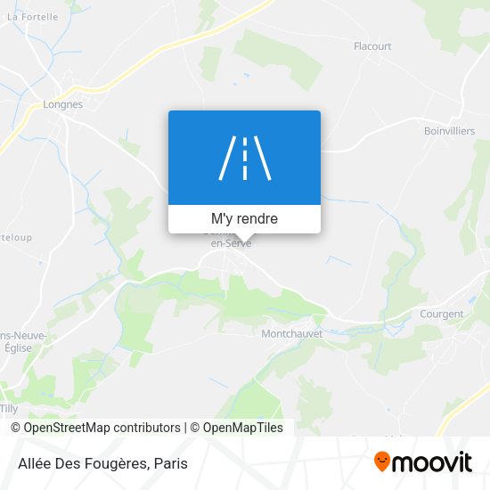 Allée Des Fougères plan