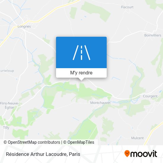 Résidence Arthur Lacoudre plan