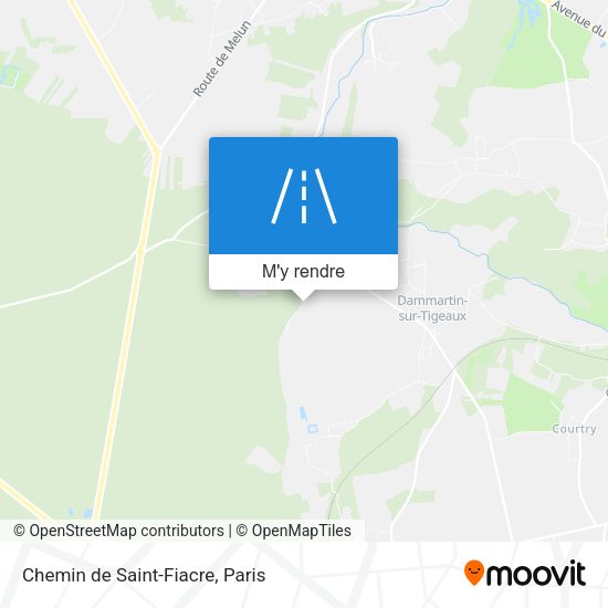 Chemin de Saint-Fiacre plan