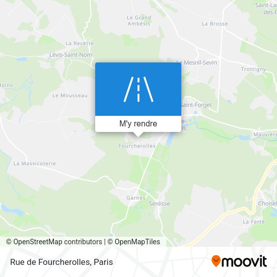 Rue de Fourcherolles plan