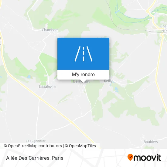 Allée Des Carrières plan