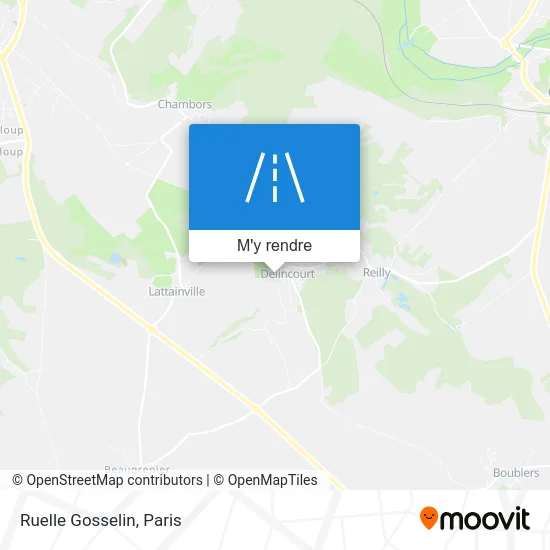 Ruelle Gosselin plan