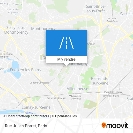 Rue Julien Porret plan